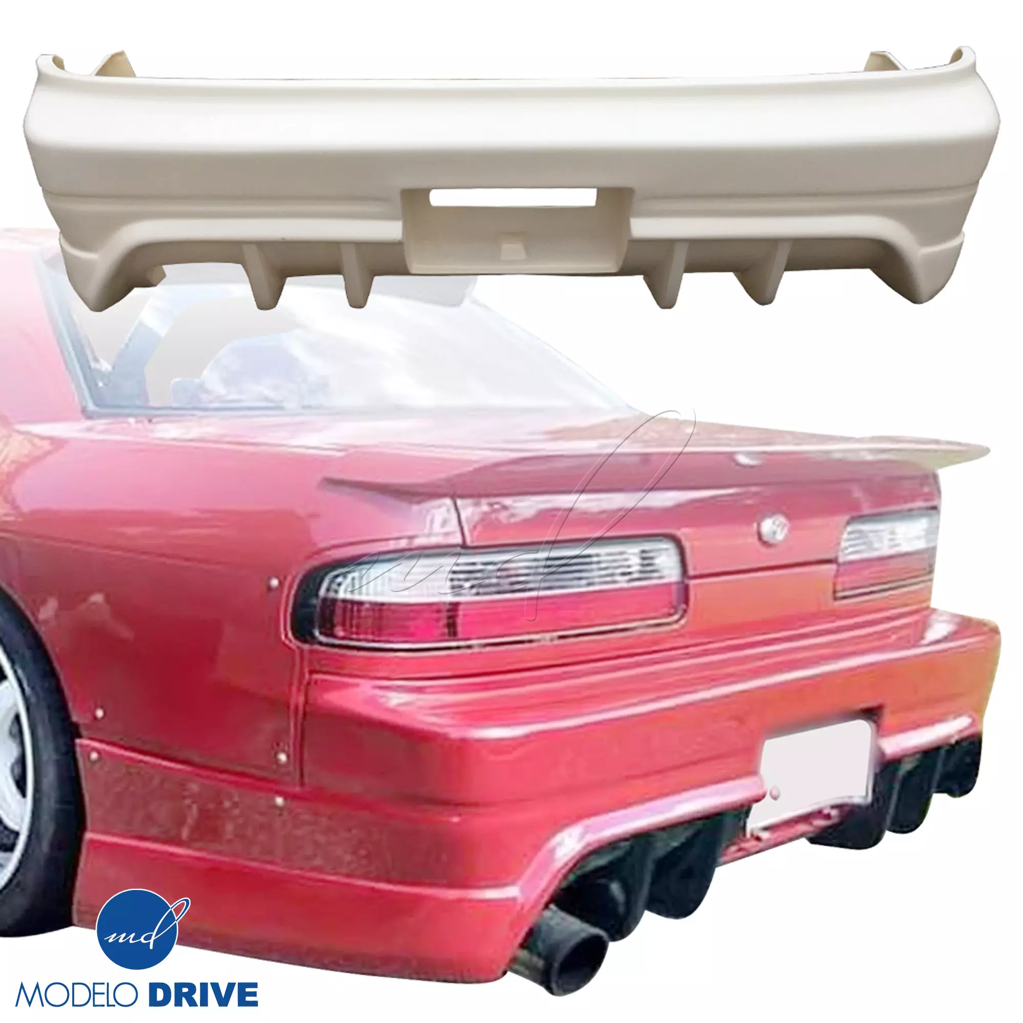 ModeloDrive FRP ORI RACE Rear Bumper > Nissan Silvia S13 1989-1994 > 2dr Coupe - Image 13