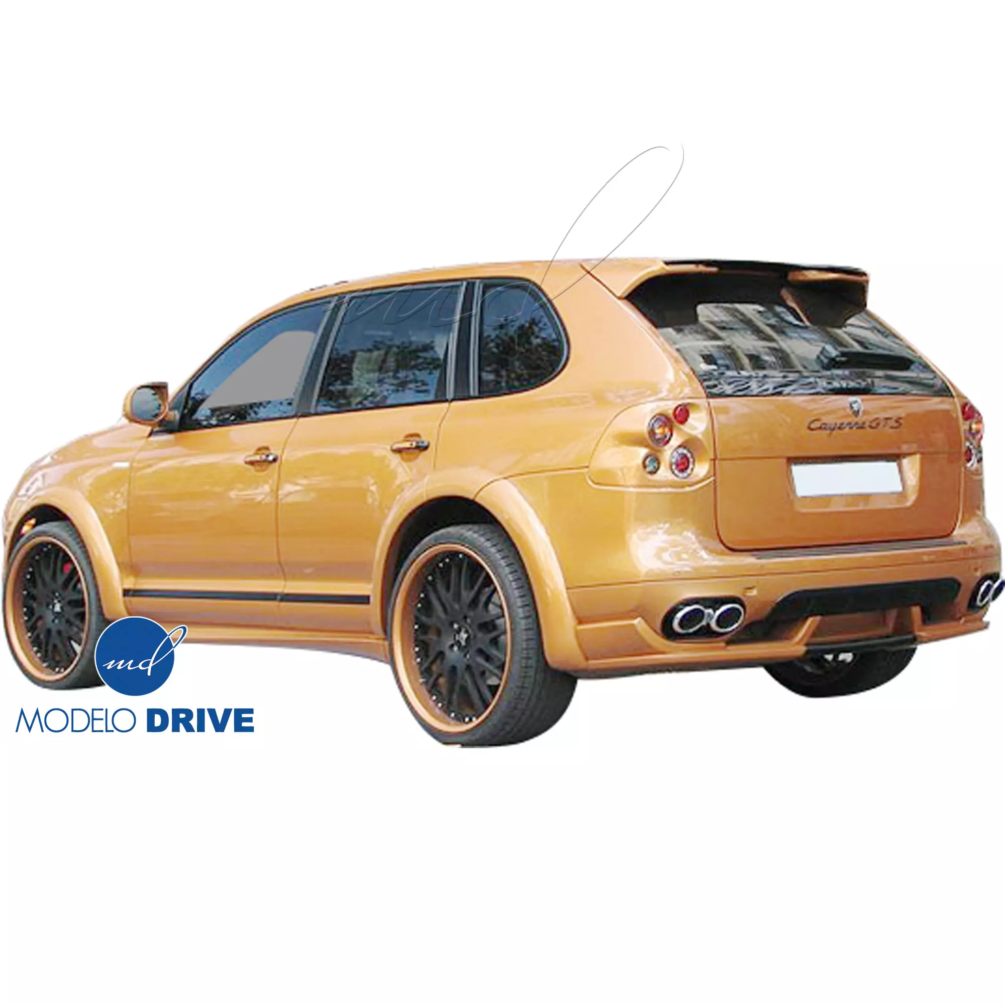 ModeloDrive FRP HAMA Rear Lip 3pc > Porsche Cayenne 957 2008-2010 - Image 7