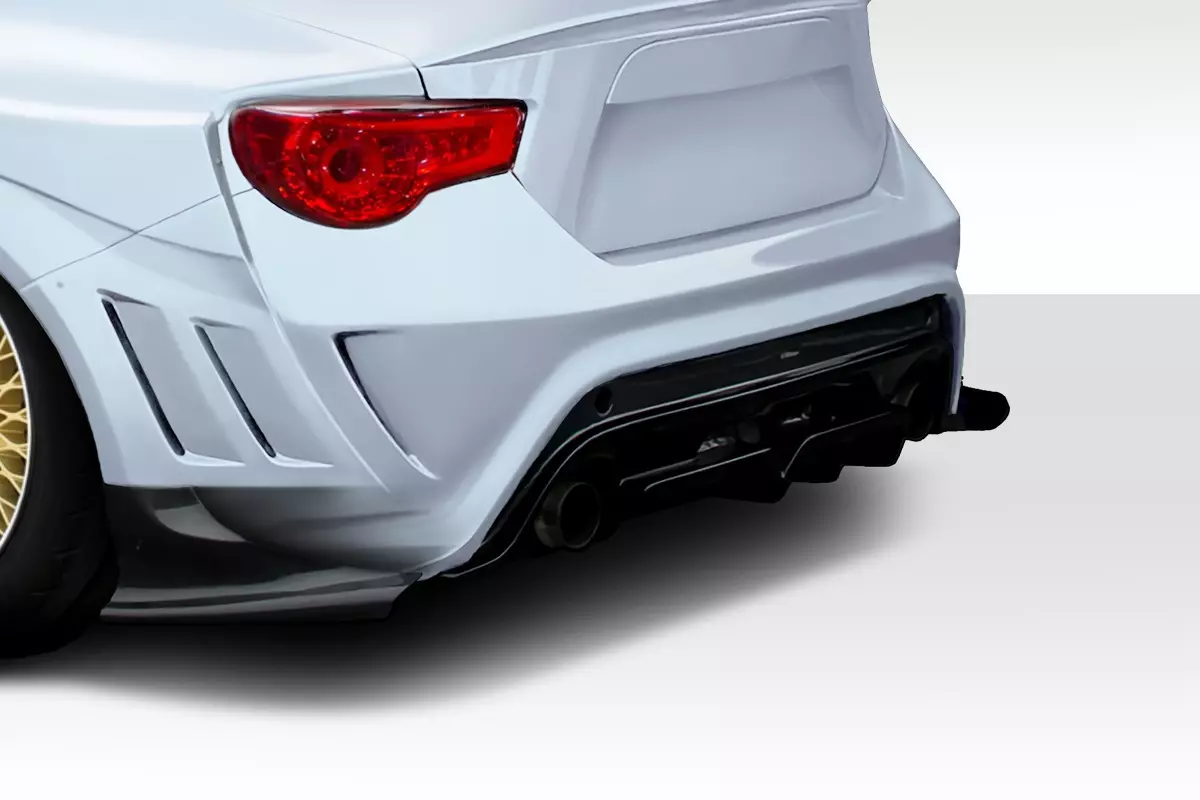 2013-2016 Scion FR-S Toyota 86 Duraflex VR-S Wide Body Rear Bumper 4 Piece - Image 2
