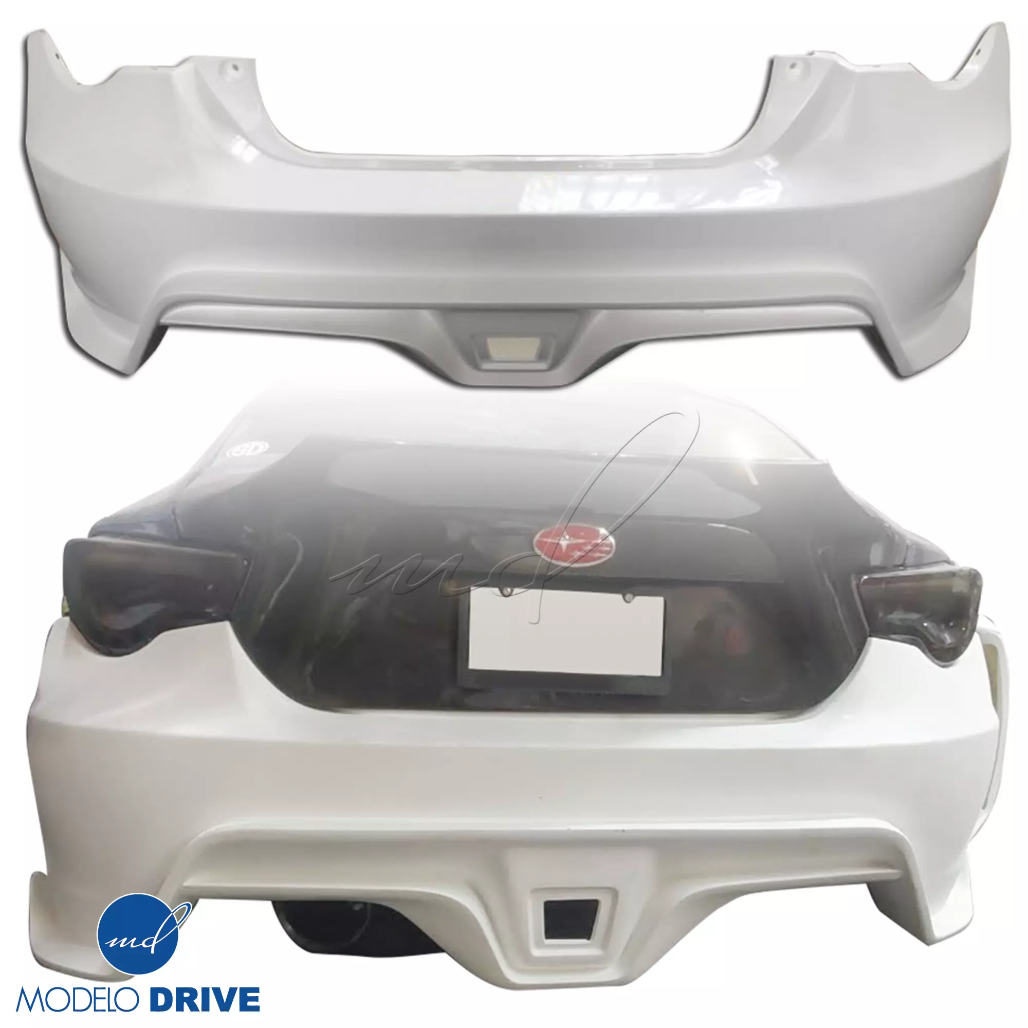 ModeloDrive FRP ARTI Wide Body Rear Bumper > Subaru BRZ ZN6 2013-2020 - Image 2