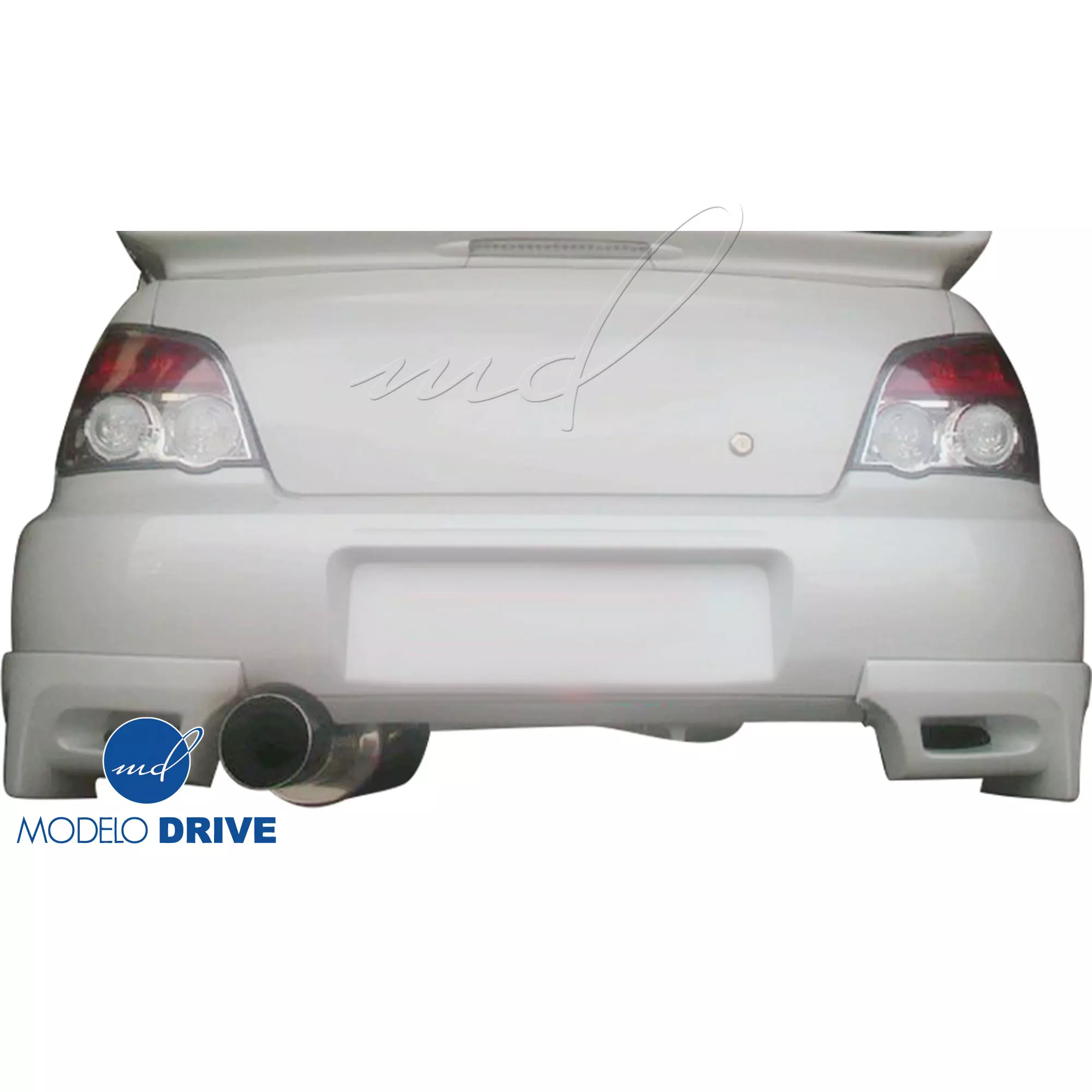 ModeloDrive FRP ING Rear Add-on Valances 2pc > Subaru WRX 2004-2007 > 4dr Sedan - Image 6