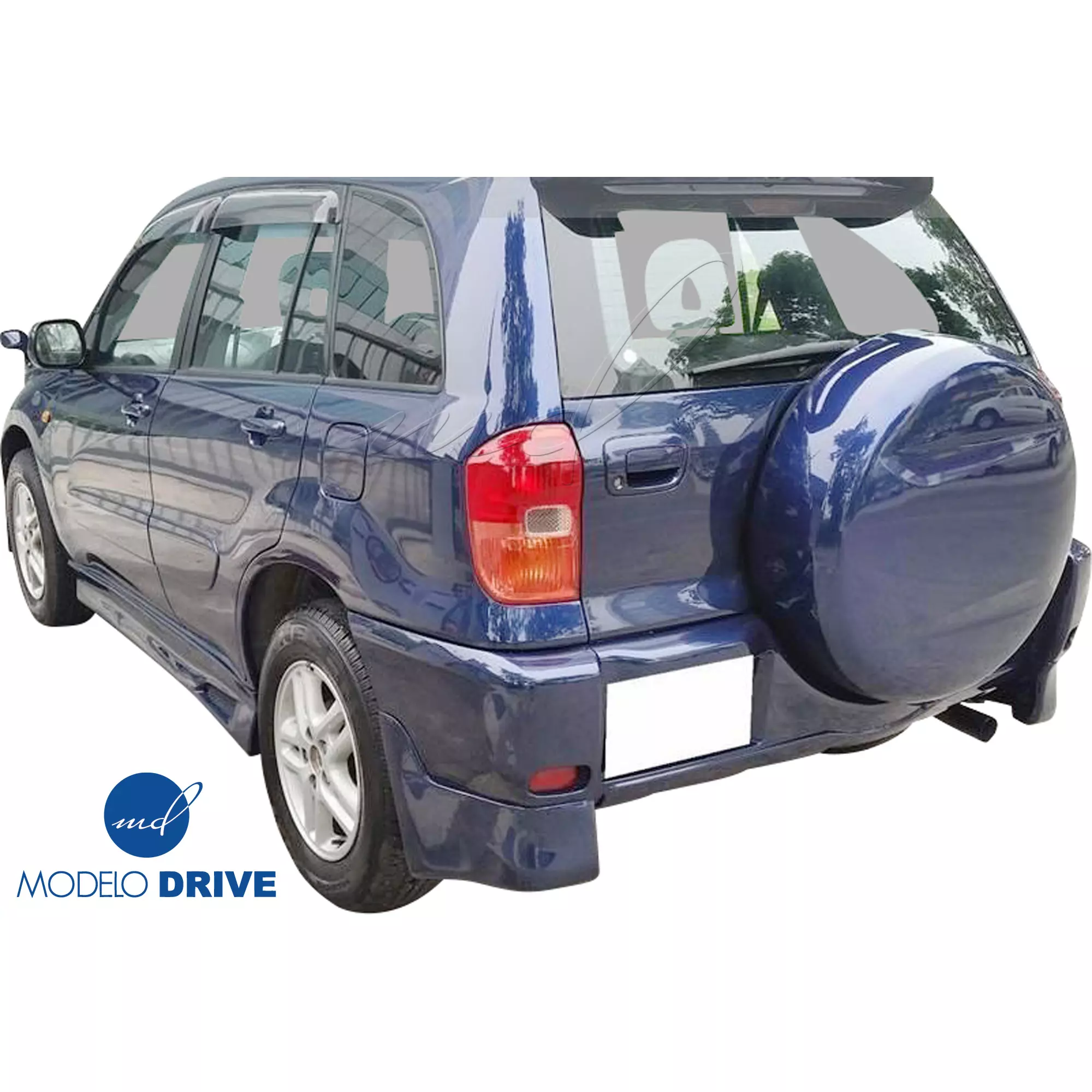 ModeloDrive FRP TRDE Rear Add-on Spats > Toyota RAV4 XA20 2001-2005 > 5dr - Image 11