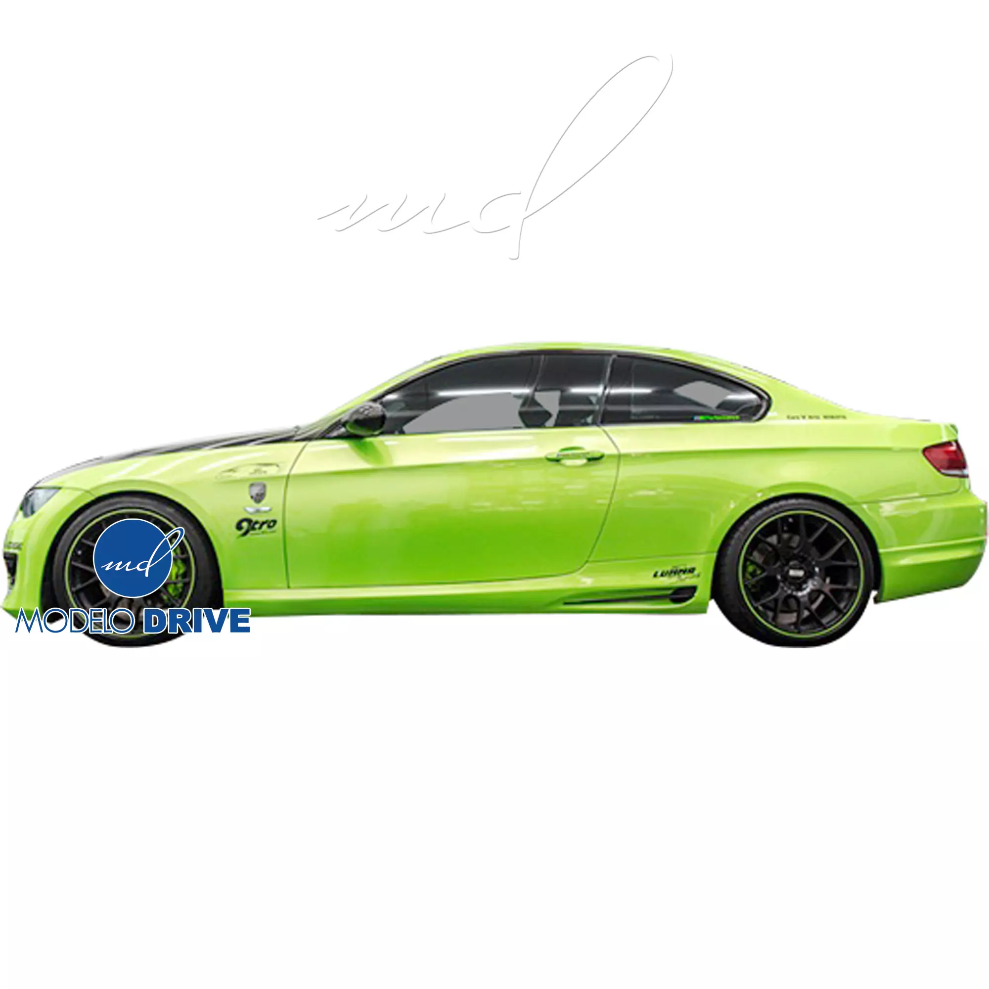 ModeloDrive FRP 1M-Style Body Kit 4pc > BMW 3-Series E92 2007-2010 > 2dr - Image 25