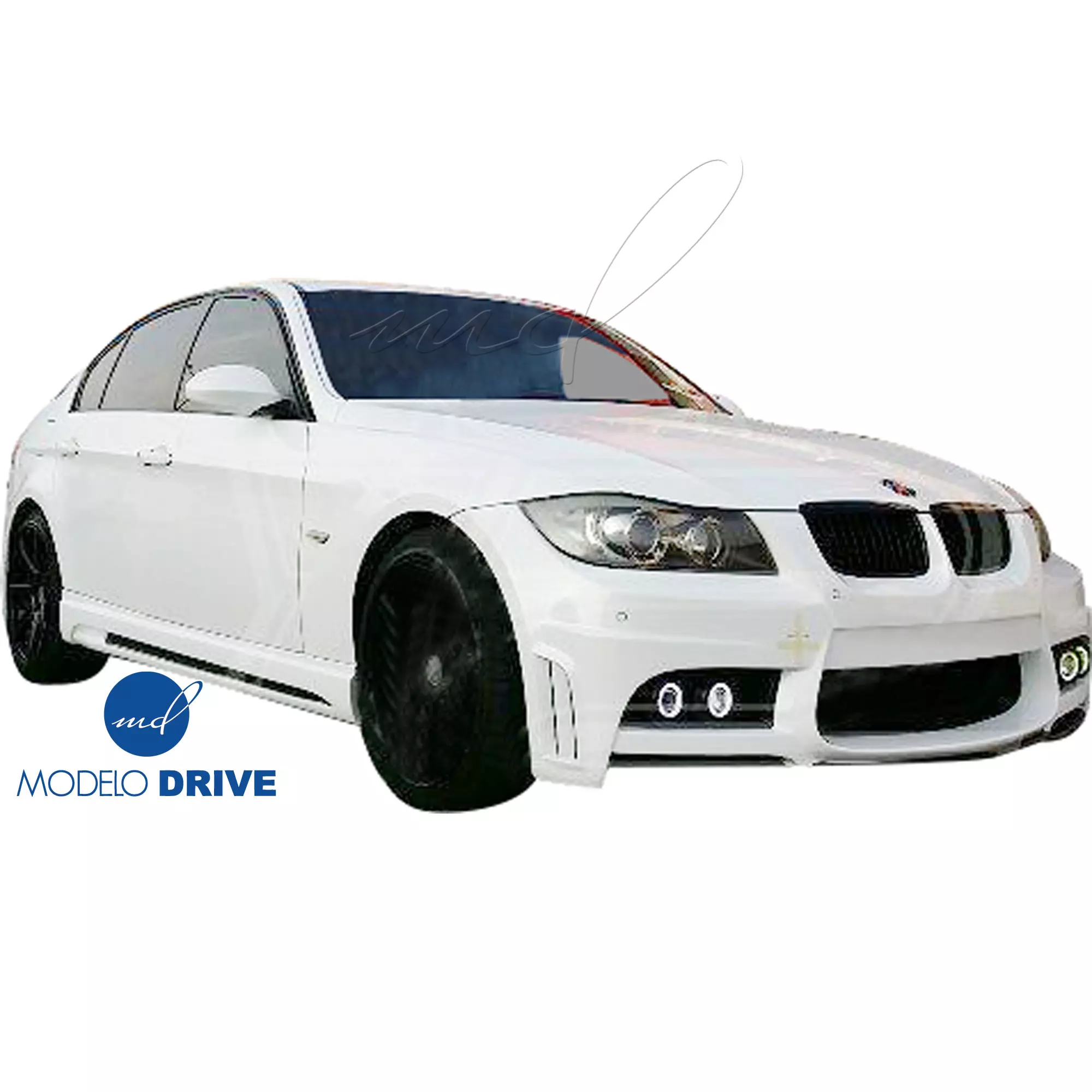 ModeloDrive FRP WAL BISO Body Kit 4pc > BMW 3-Series E90 2007-2010> 4dr - Image 22