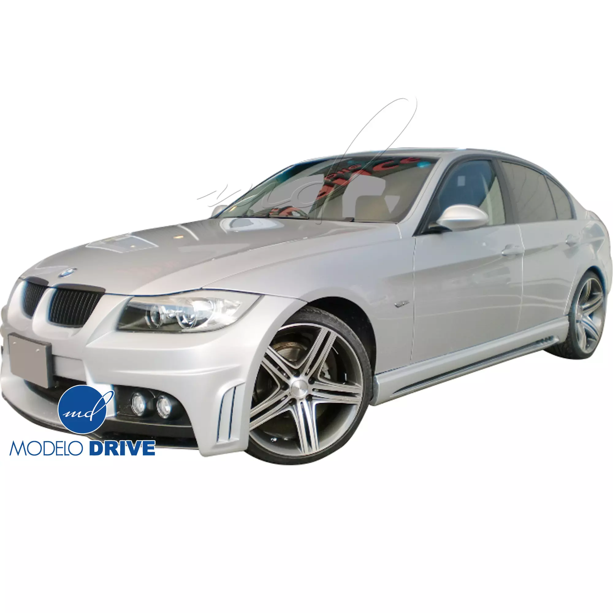 ModeloDrive FRP WAL BISO Body Kit 4pc > BMW 3-Series E90 2007-2010> 4dr - Image 28