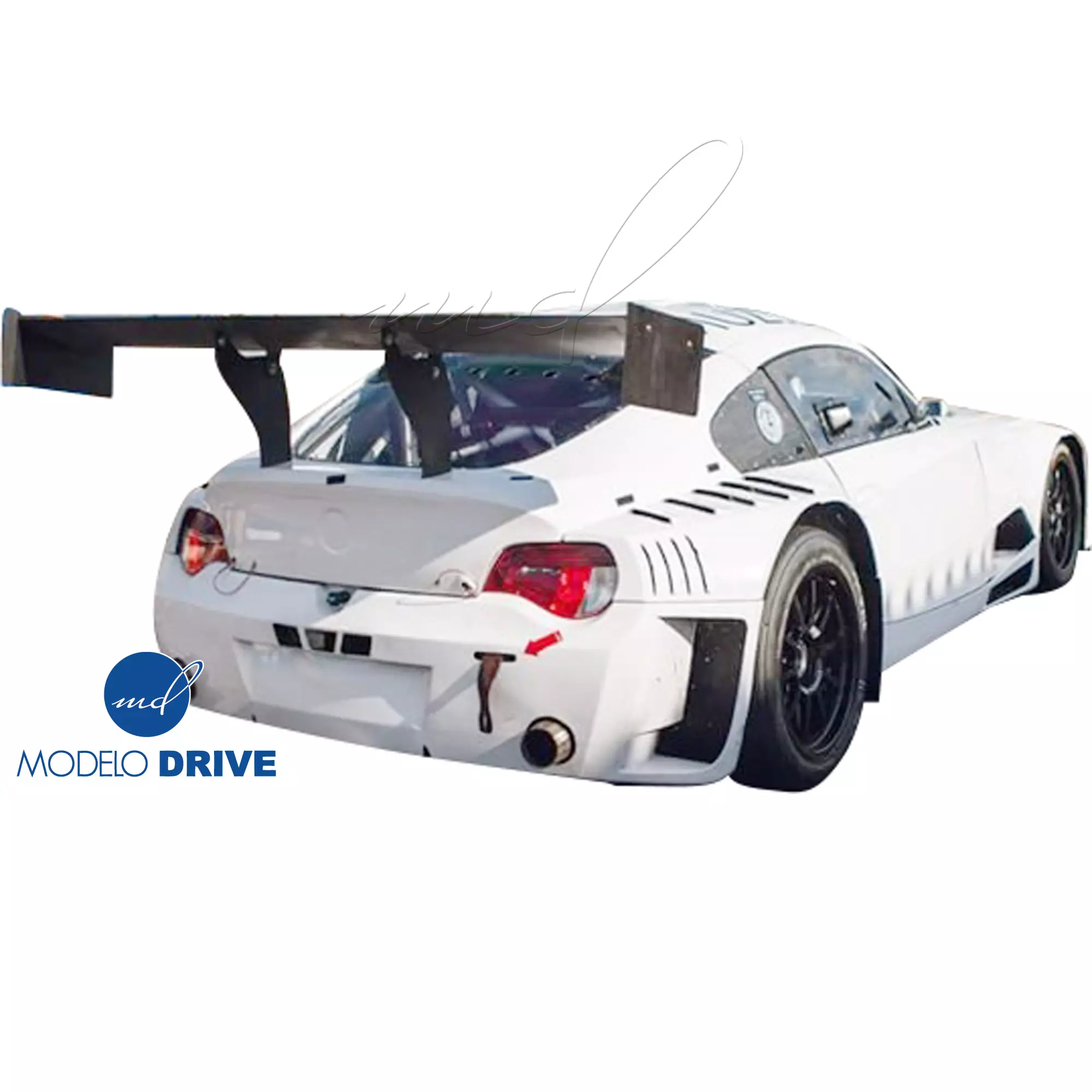 ModeloDrive FRP GTR Wide Body Kit 8pc > BMW Z4 E86 2003-2008 > 3dr Coupe - Image 41