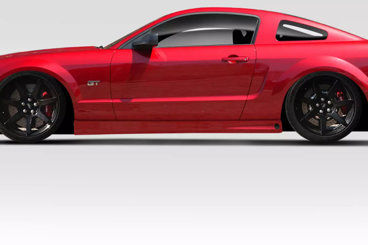 2005-2009 Ford Mustang Duraflex Blits Body Kit 4 Piece - Image 5