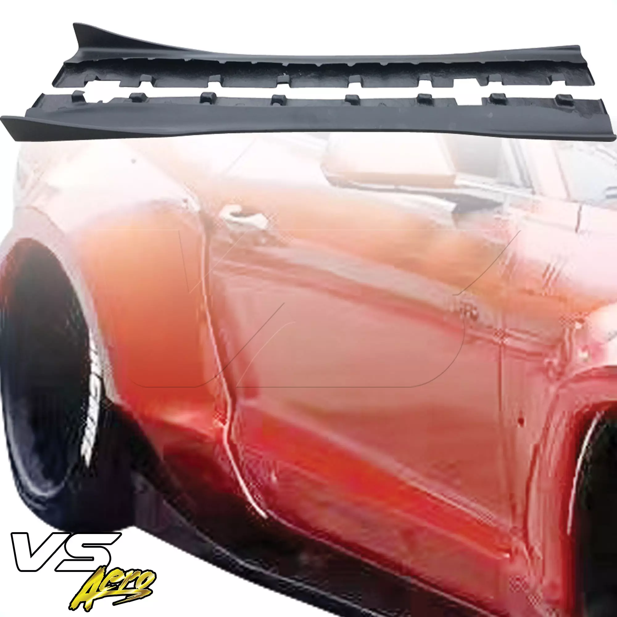 VSaero FRP RBOT Side Skirts > Ford Mustang 2015-2020 - Image 3