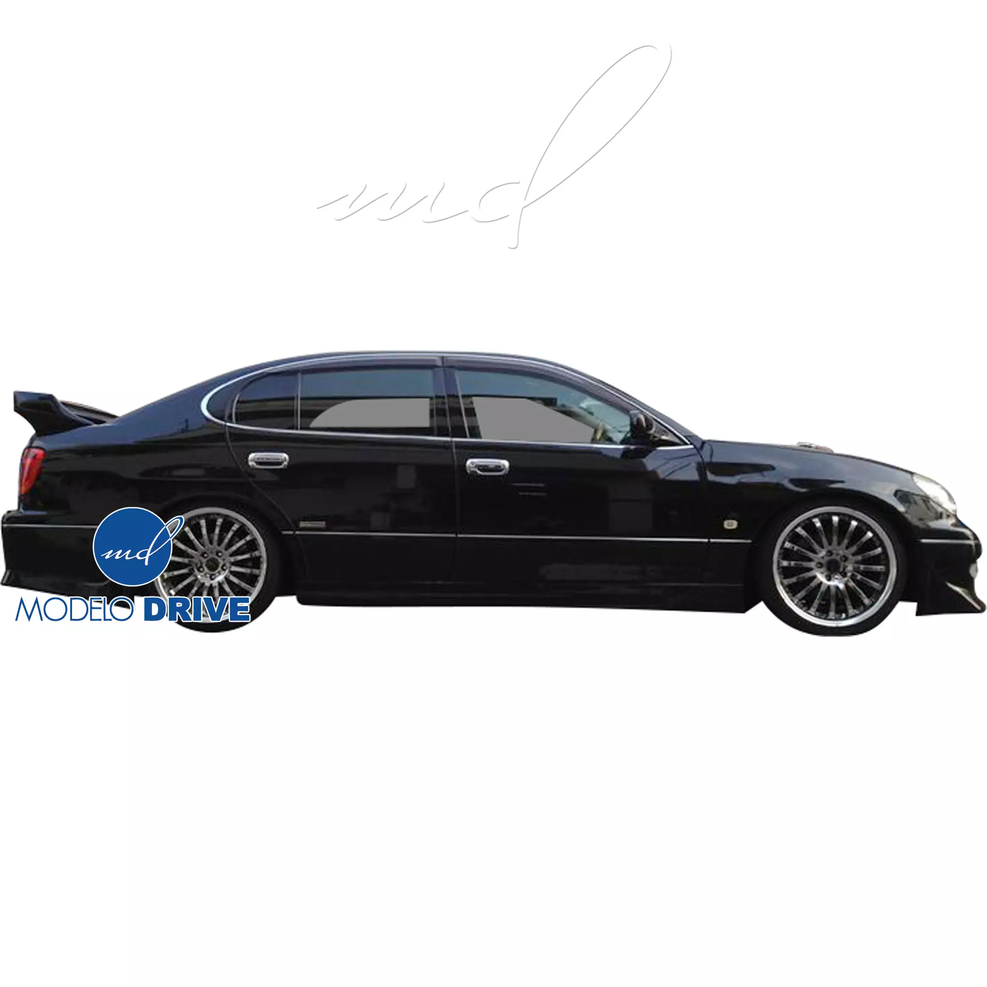 ModeloDrive FRP KAZA Body Kit /w Wings 6pc > Lexus GS Series GS400 GS300 1998-2005 - Image 32