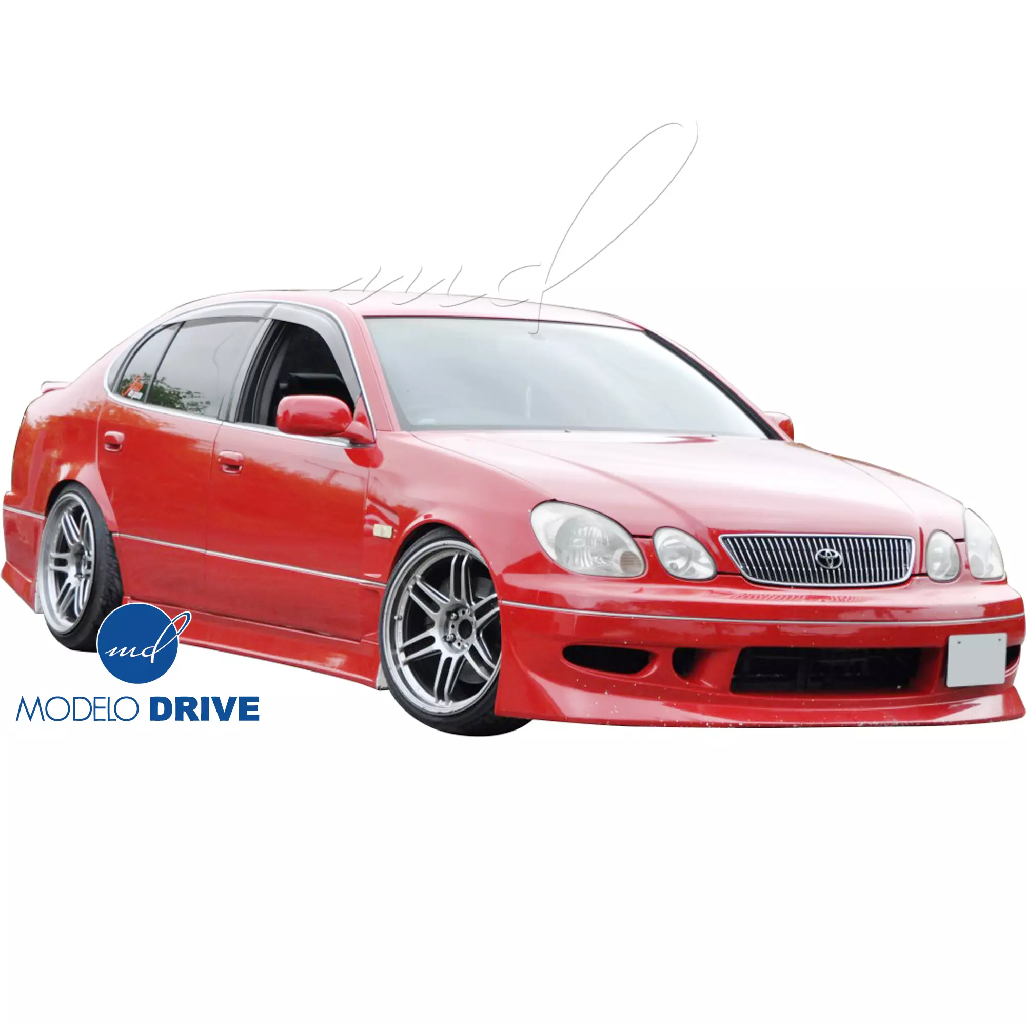 ModeloDrive FRP KAZA Body Kit 4pc > Lexus GS Series GS400 GS300 1998-2005 - Image 40