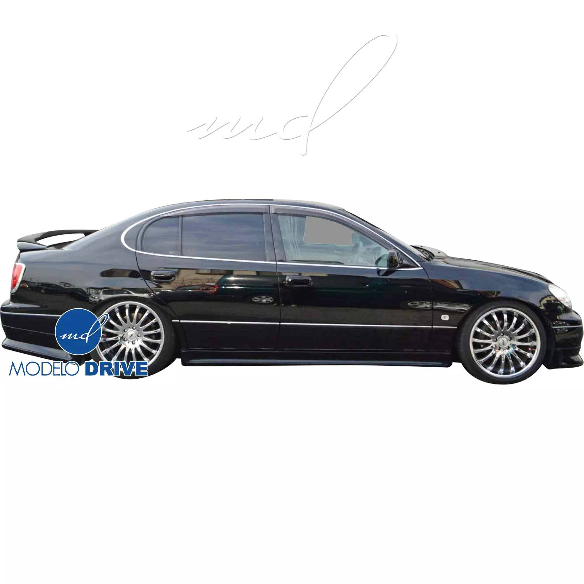 ModeloDrive FRP WAL SPOR Body Kit 4pc > Lexus GS Series GS400 GS300 1998-2005 - Image 32