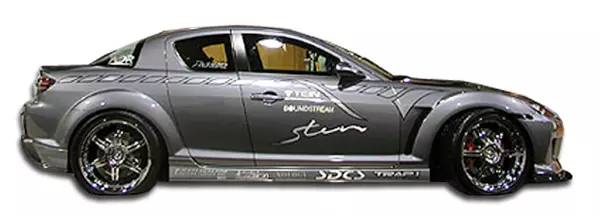 2004-2011 Mazda RX-8 Duraflex M-1 Speed Side Skirts Rocker Panels 2 Piece - Image 1