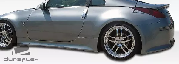 2003-2008 Nissan 350Z Z33 Duraflex V-Speed Side Skirts Rocker Panels 2 Piece - Image 5