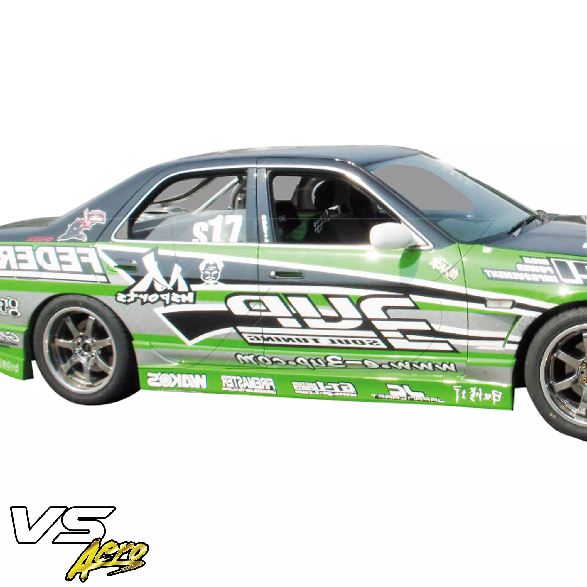 VSaero FRP MSPO Body Kit 4pc > Nissan Skyline R33 GTS 1995-1998 > 4dr Sedan - Image 31