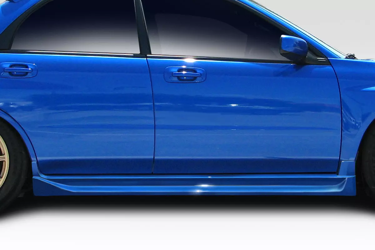 2002-2007 Subaru Impreza WRX STI 4DR Duraflex GT Competition Side Skirts Rocker Panels 2 Piece - Image 1