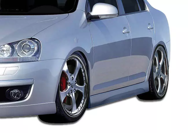 2005-2010 Volkswagen Jetta / 2006-2009 Golf GTI Rabbit Duraflex Executive Side Skirts Rocker Panels 2 Piece - Image 1