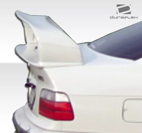 1992-1998 BMW 3 Series M3 E36 2DR Duraflex DTM Look Wing Trunk Lid Spoiler 2 Piece - Image 6