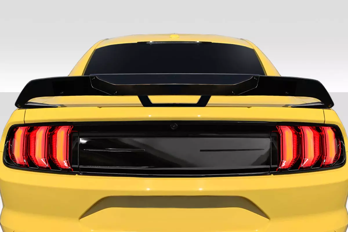2015-2023 Ford Mustang Coupe Duraflex Performance PP1 Wicker Rear Wing Spoiler 1 Piece - Image 1