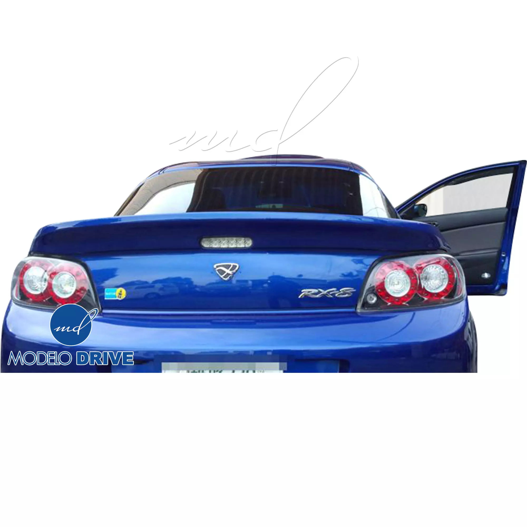 ModeloDrive FRP ING Trunk Spoiler Wing > Mazda RX-8 S3EP 2004-2011 - Image 3