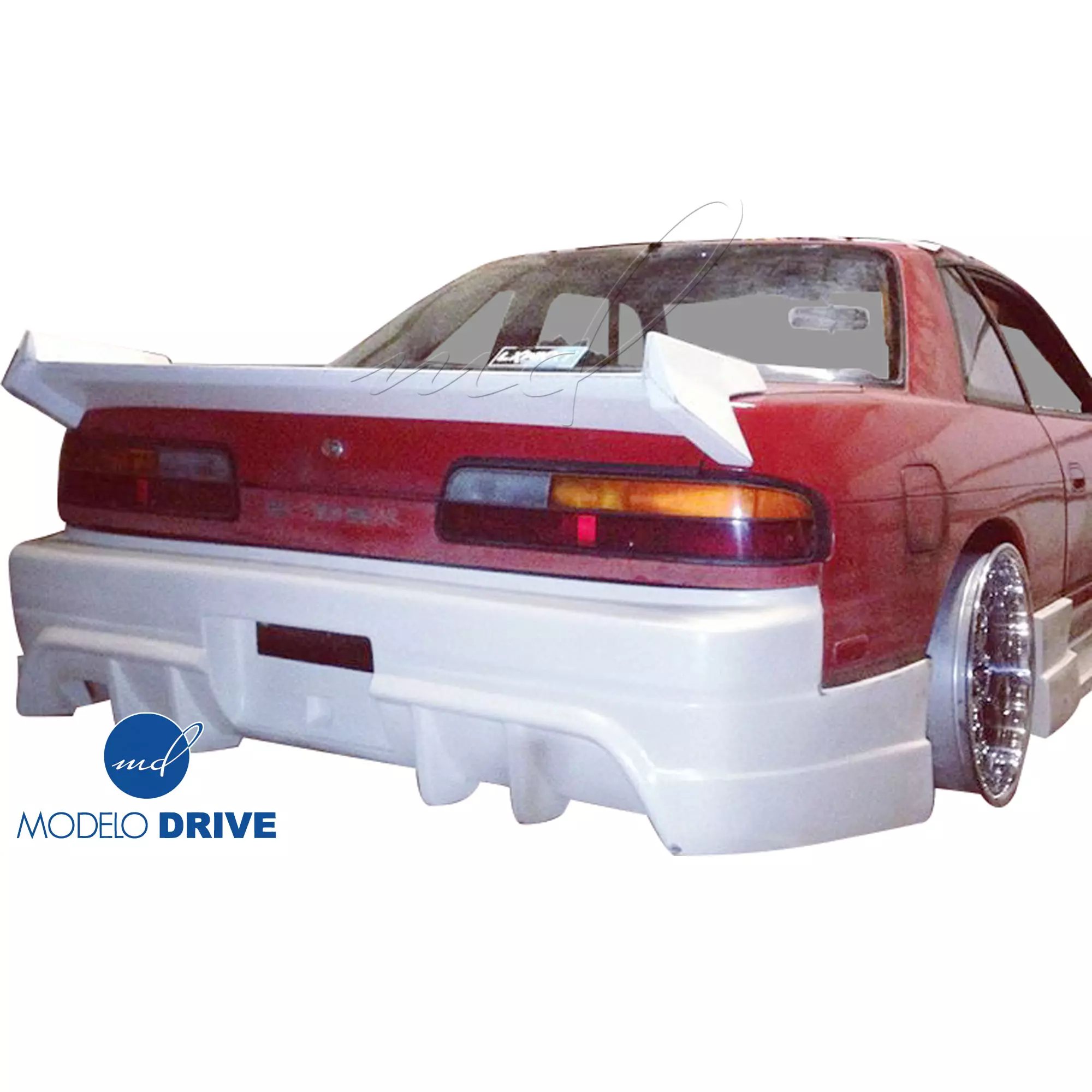 ModeloDrive FRP URA Drag Spoiler Wing > Nissan 240SX S13 1989-1994> 2dr Coupe - Image 4