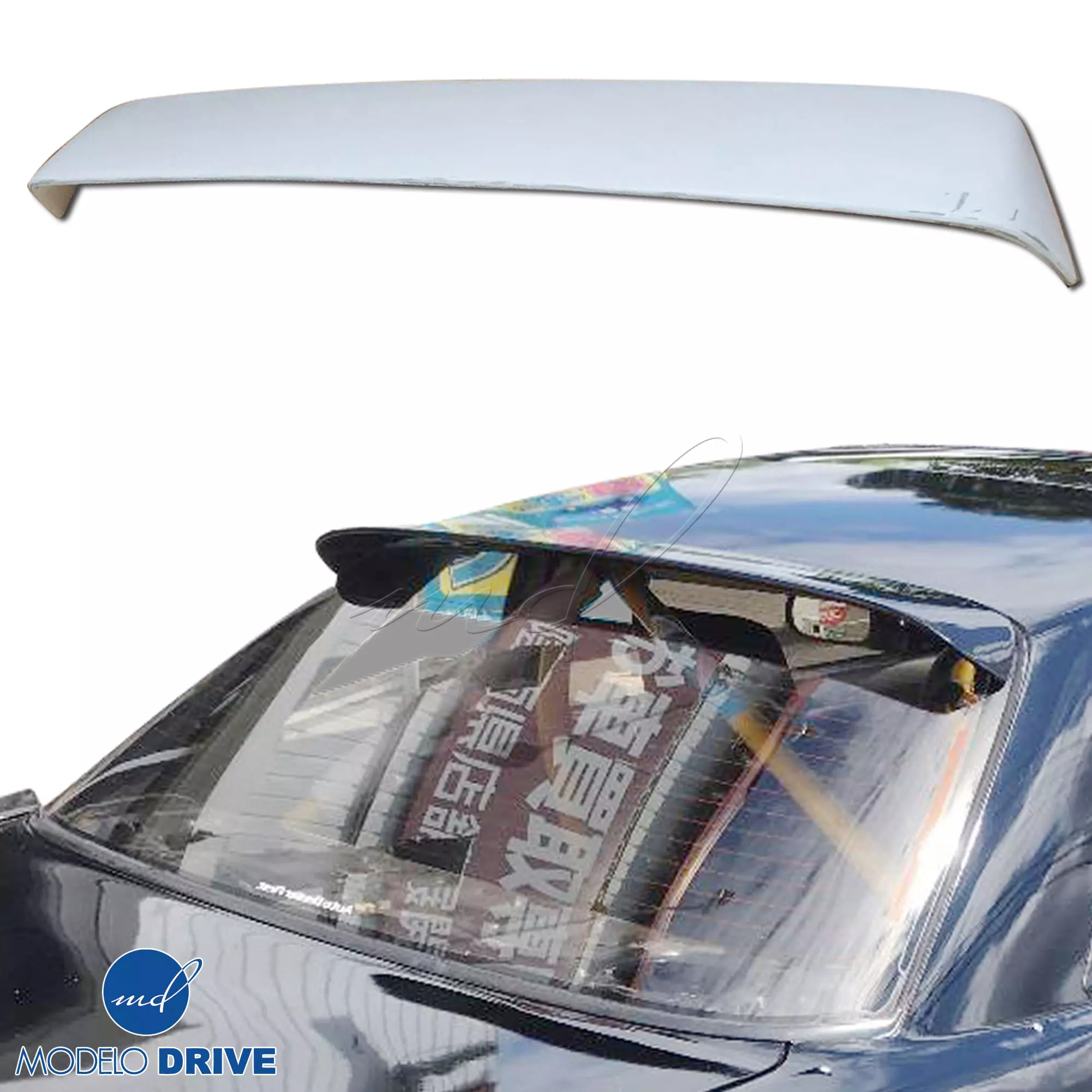 ModeloDrive FRP DMA Roof Spoiler Wing > Nissan 240SX 1989-1994 > 2dr Coupe - Image 18