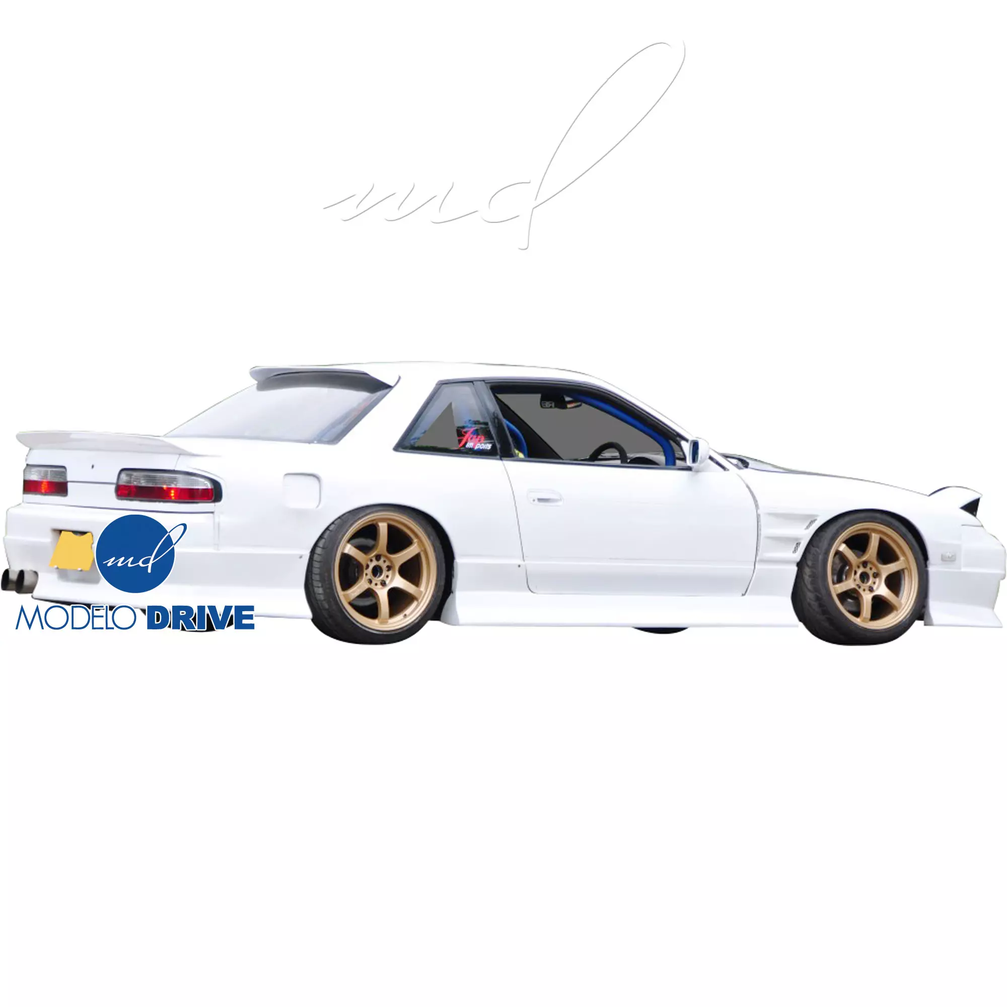 ModeloDrive FRP DMA Trunk Spoiler Wing > Nissan 240SX 1989-1994 > 2dr Coupe - Image 3