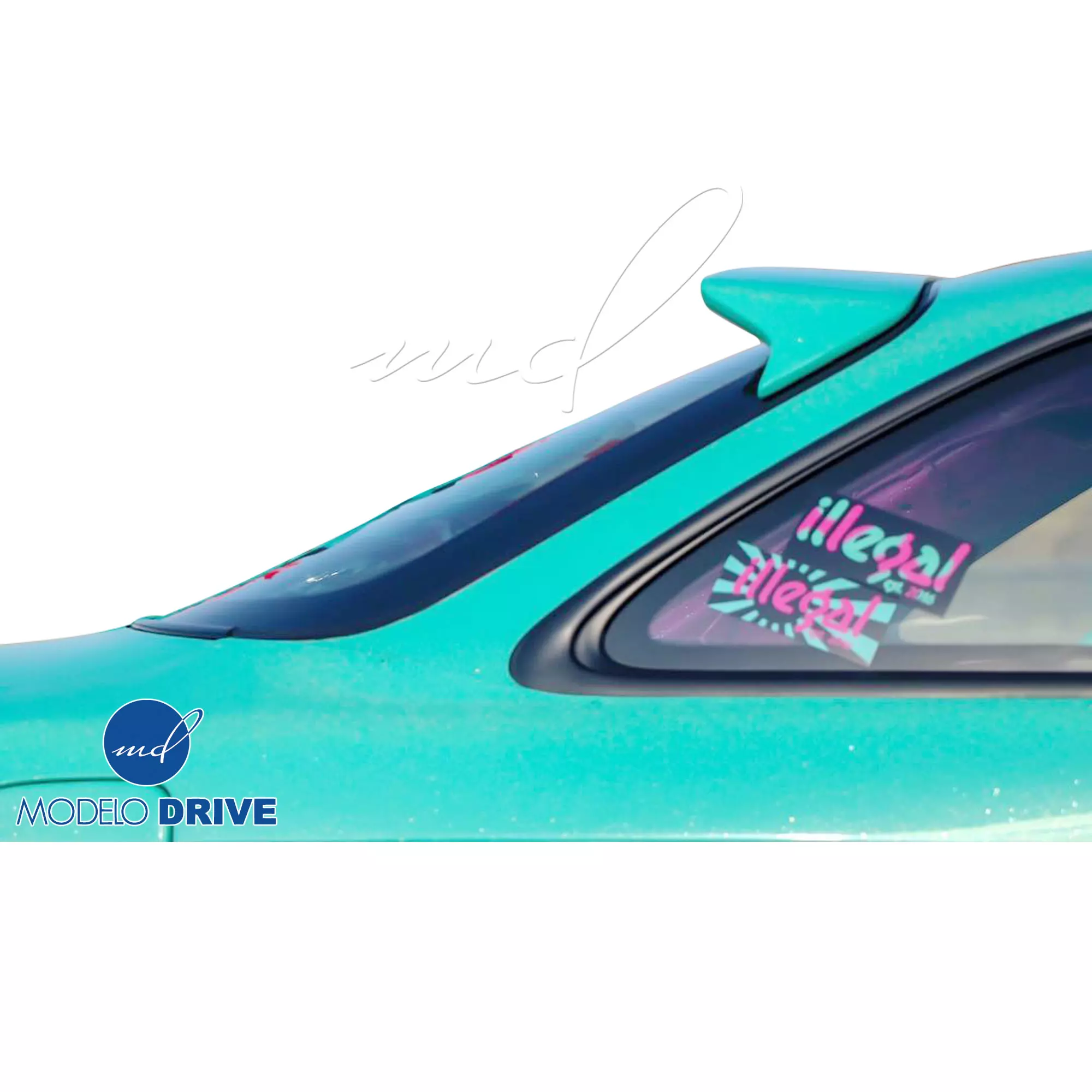 ModeloDrive FRP DMA v2 Roof Spoiler Wing > Nissan 240SX S14 1995-1998 - Image 19