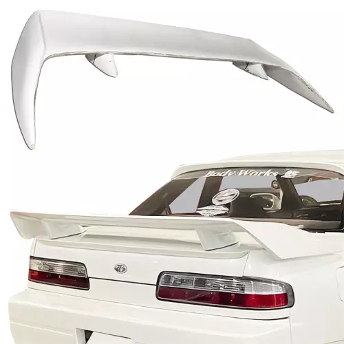 ModeloDrive FRP 3POW Spoiler Wing > Nissan Silvia S13 1989-1994 > 2dr Coupe - Image 1
