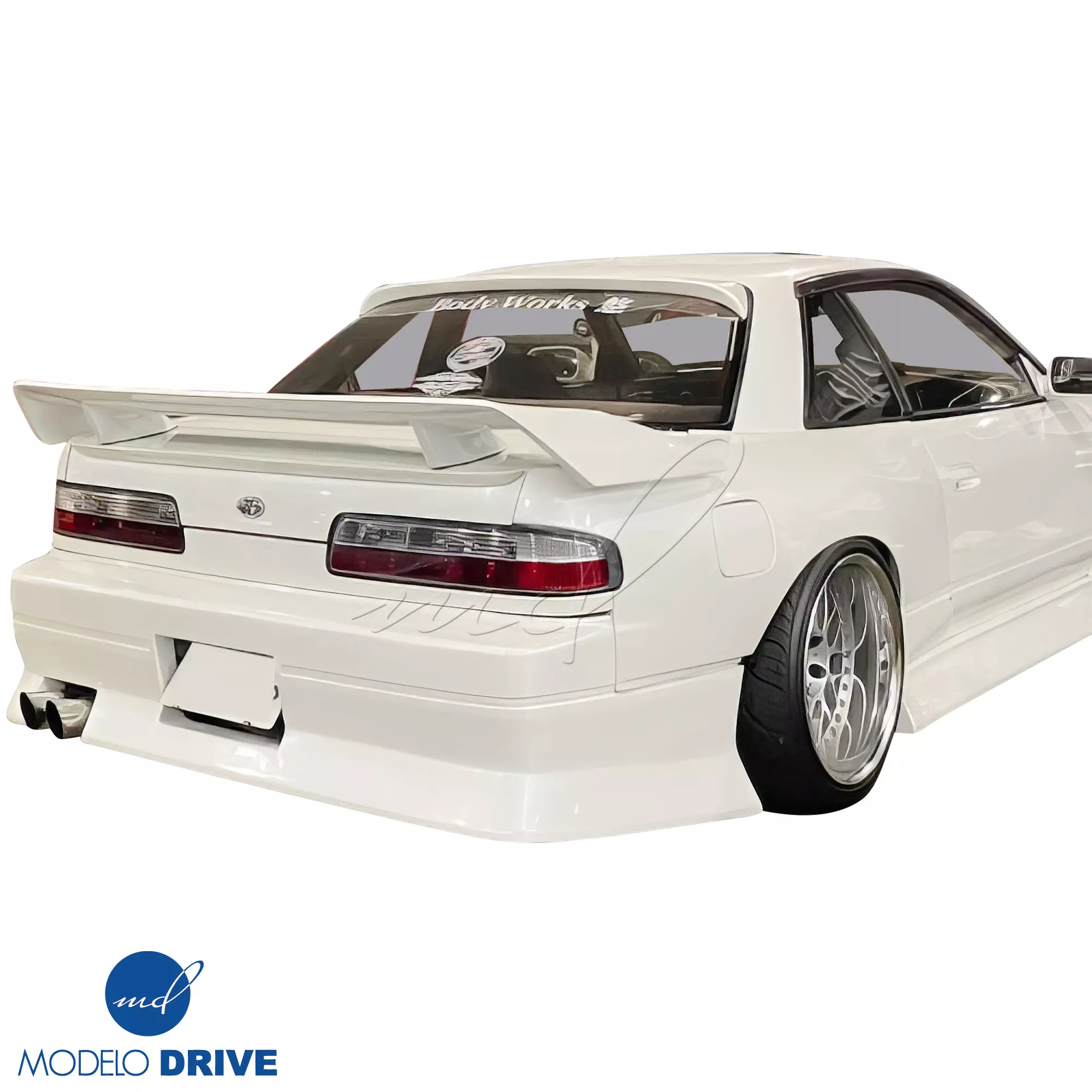 ModeloDrive FRP 3POW Spoiler Wing > Nissan Silvia S13 1989-1994 > 2dr Coupe - Image 2
