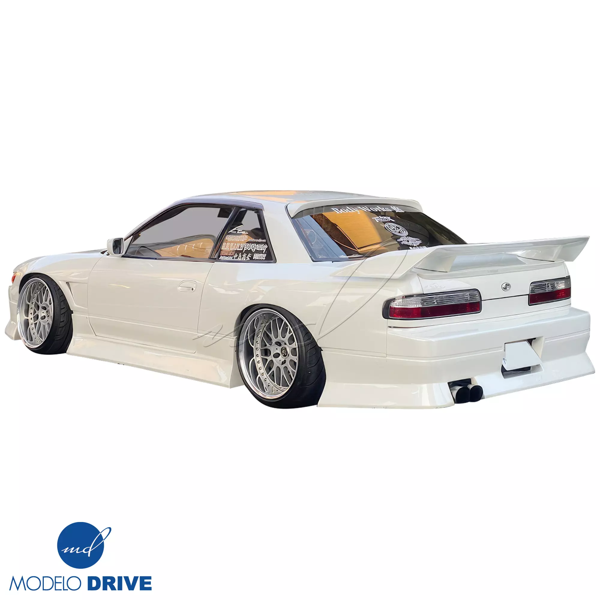ModeloDrive FRP 3POW Spoiler Wing > Nissan Silvia S13 1989-1994 > 2dr Coupe - Image 4