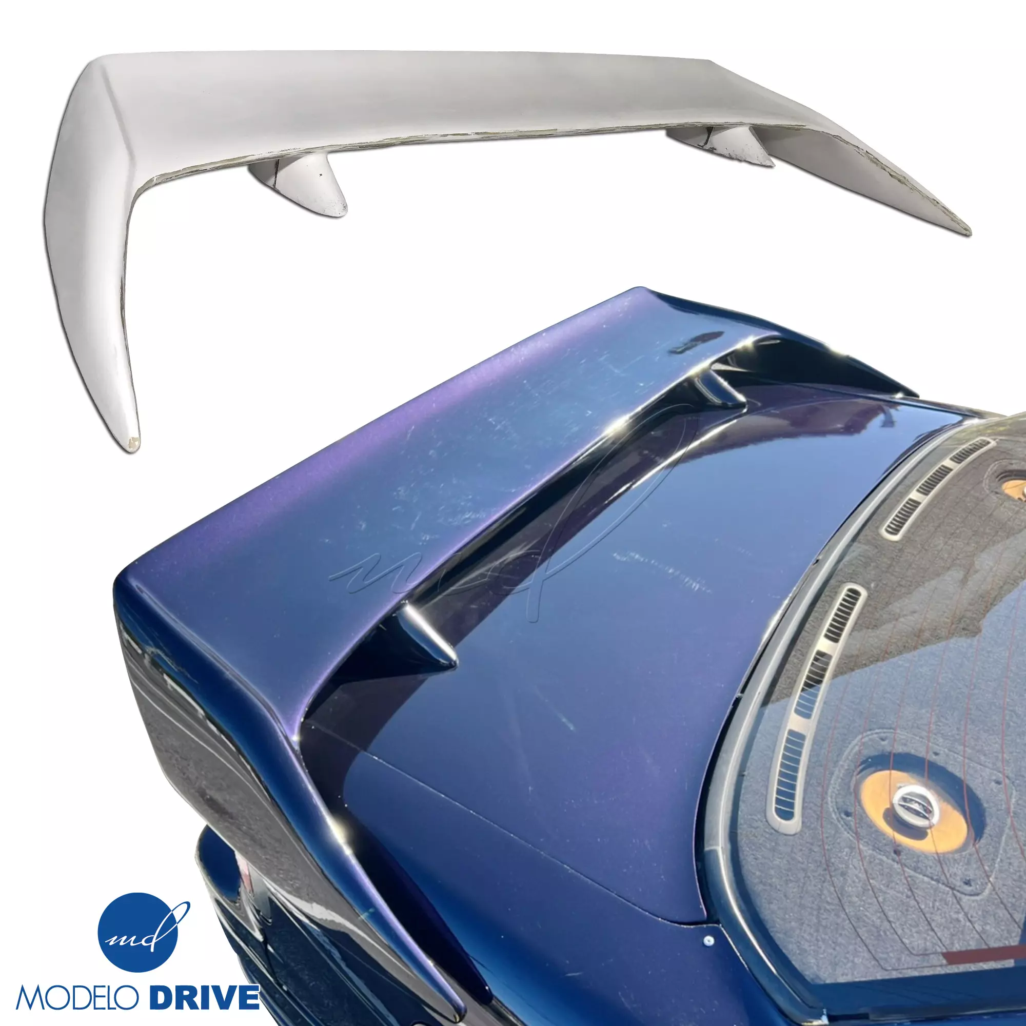 ModeloDrive FRP 3POW Spoiler Wing > Nissan Silvia S13 1989-1994 > 2dr Coupe - Image 38