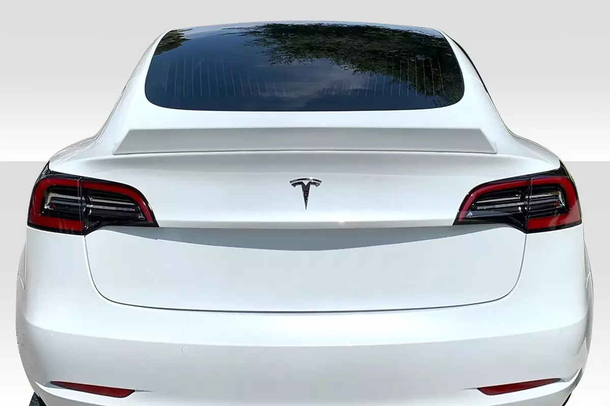 2017-2023 Tesla Model 3 Duraflex Ion Rear Wing Spoiler 1 Piece - Image 1
