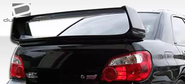 2002-2007 Subaru Impreza WRX STI 4DR Duraflex STI Look Wing Trunk Lid Spoiler 1 Piece - Image 4