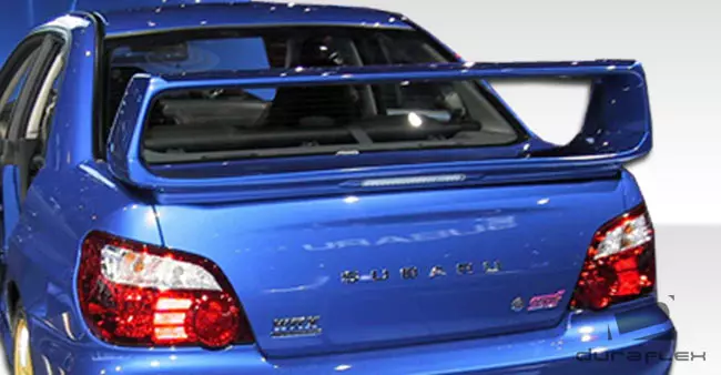 2002-2007 Subaru Impreza WRX STI 4DR Duraflex STI Look Wing Trunk Lid Spoiler 1 Piece - Image 7