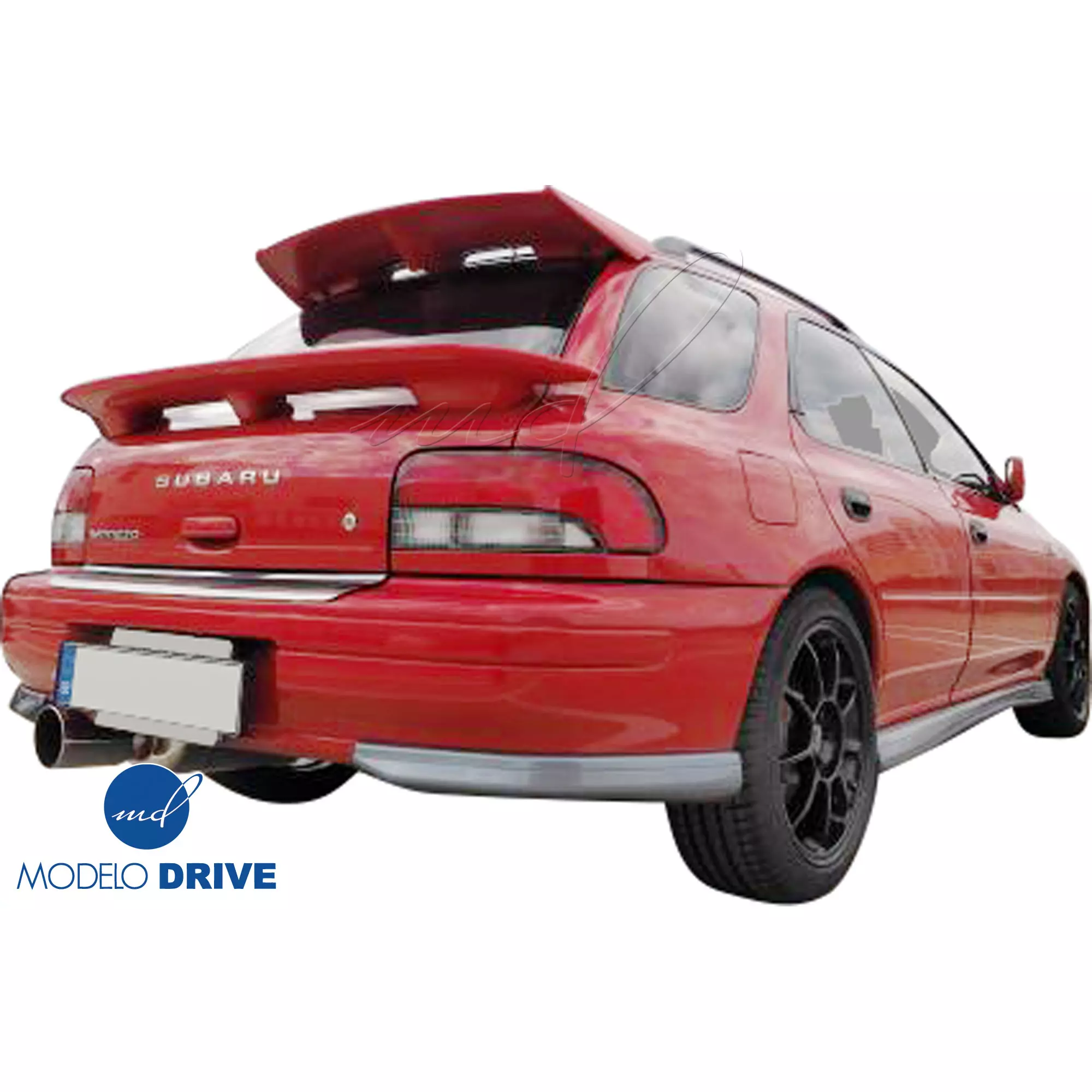 ModeloDrive FRP SYM Roof Spoiler Wing > Subaru Impreza (GC8) 1993-2001 > 5dr - Image 5