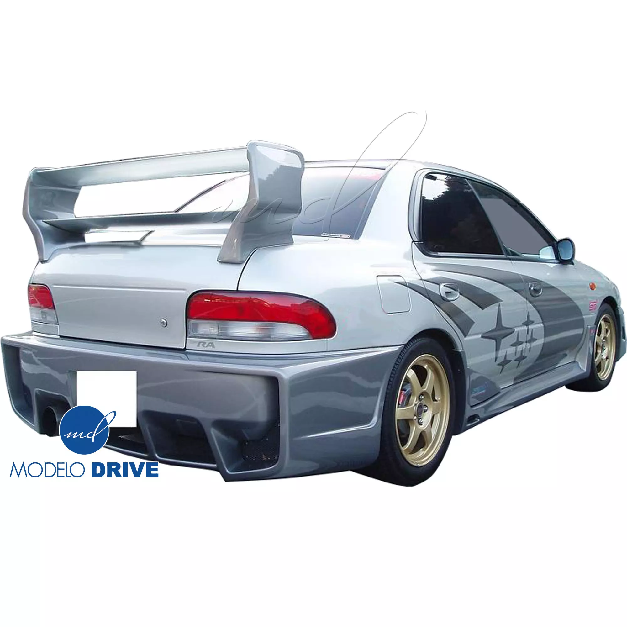 ModeloDrive FRP S201 Look Spoiler Wing > Subaru Impreza (GC8) 1993-2001 > 2/4dr - Image 2