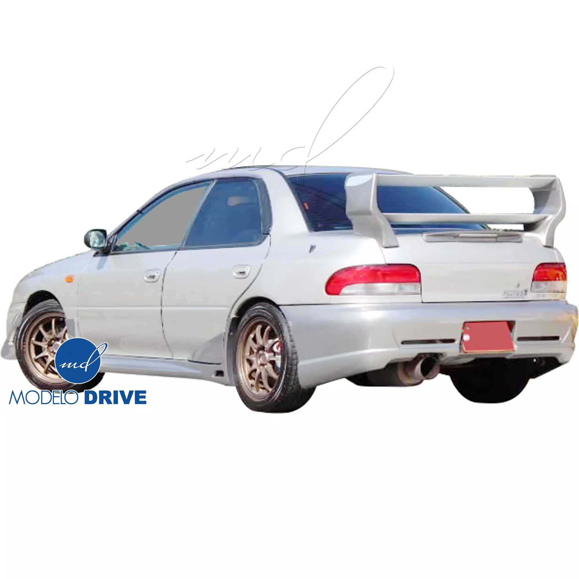 ModeloDrive FRP S201 Look Spoiler Wing > Subaru Impreza (GC8) 1993-2001 > 2/4dr - Image 4