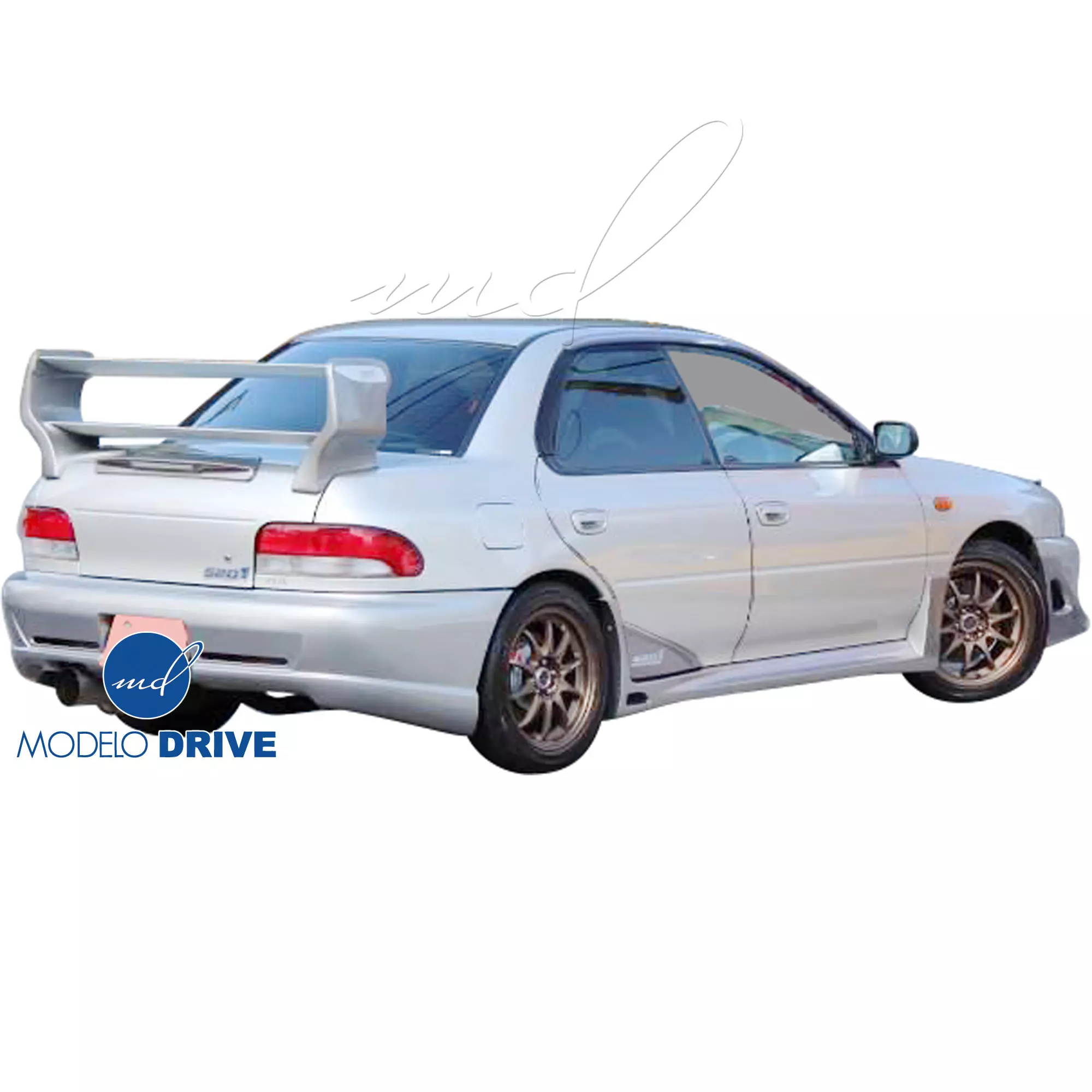 ModeloDrive FRP S201 Look Spoiler Wing > Subaru Impreza (GC8) 1993-2001 > 2/4dr - Image 5