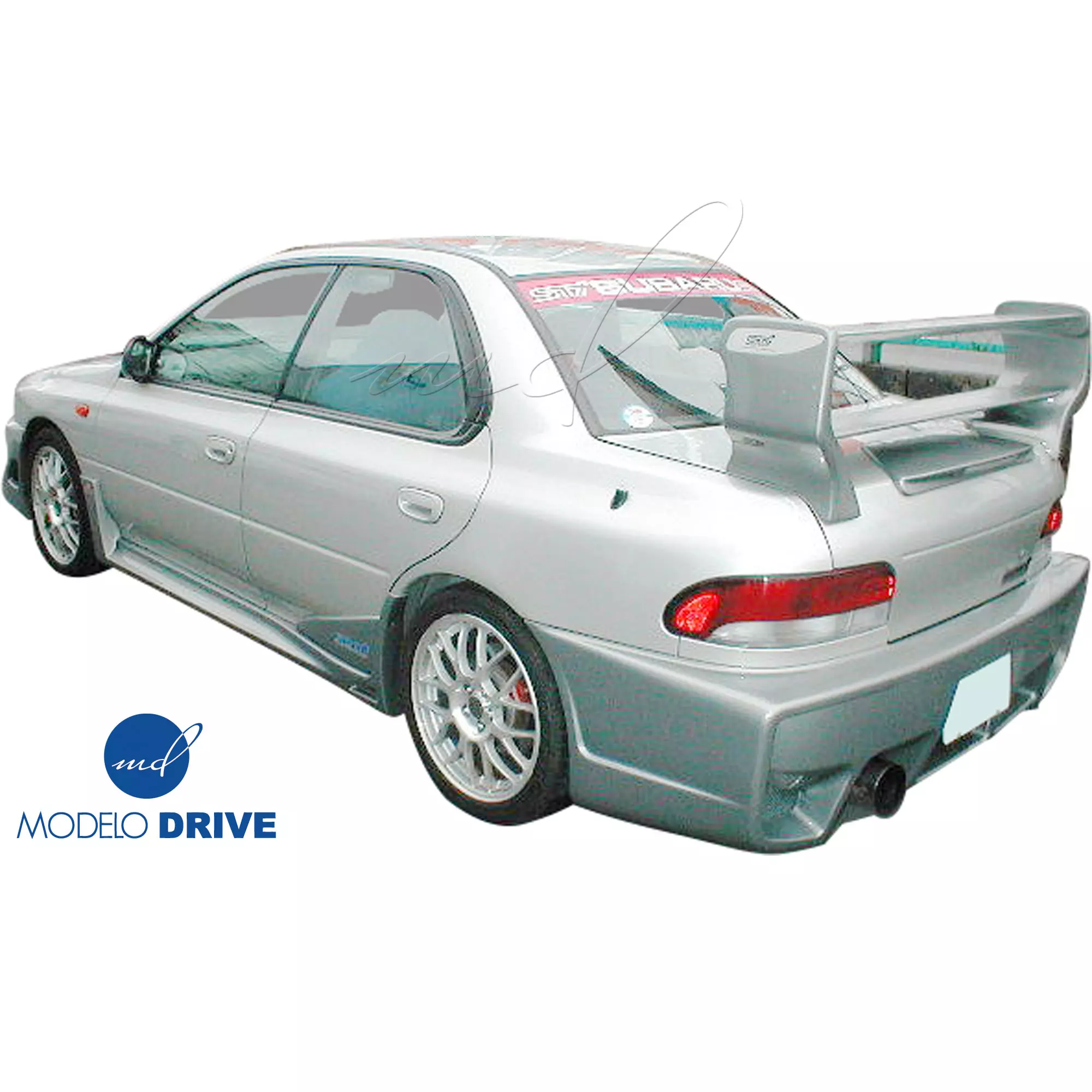 ModeloDrive FRP S201 Look Spoiler Wing > Subaru Impreza (GC8) 1993-2001 > 2/4dr - Image 8