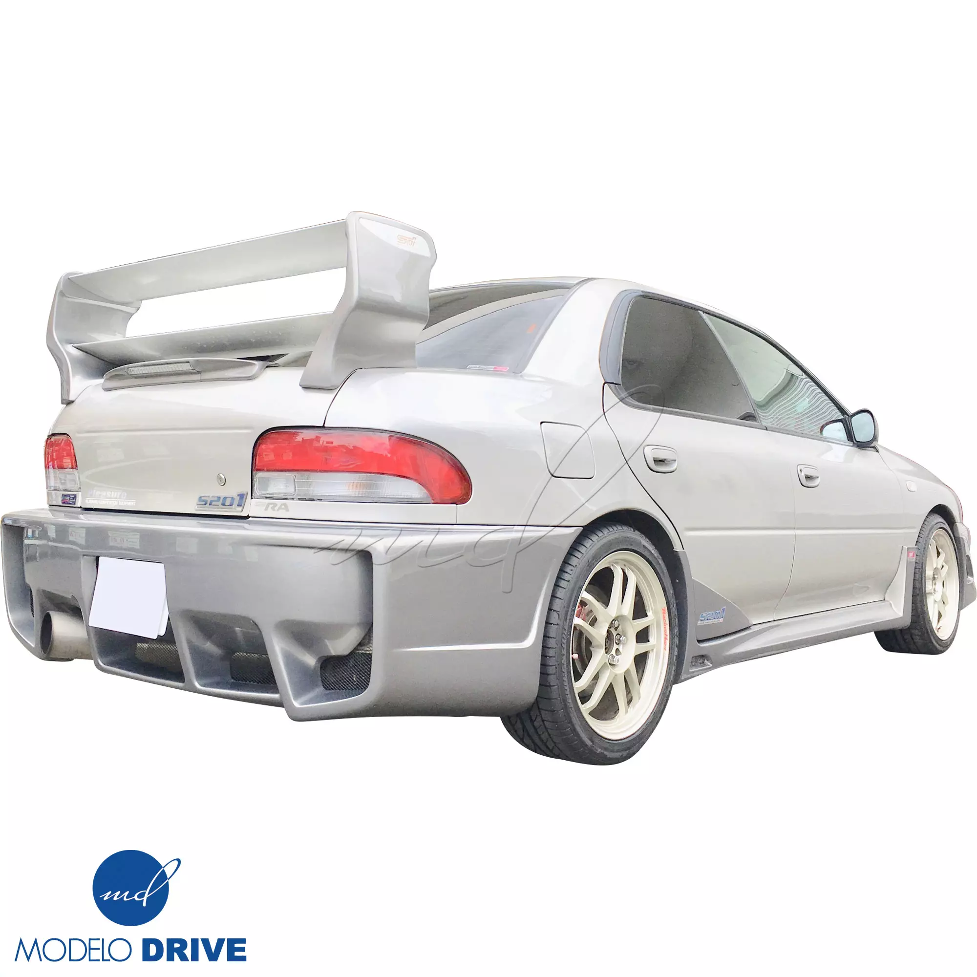 ModeloDrive FRP S201 Look Spoiler Wing > Subaru Impreza (GC8) 1993-2001 > 2/4dr - Image 10