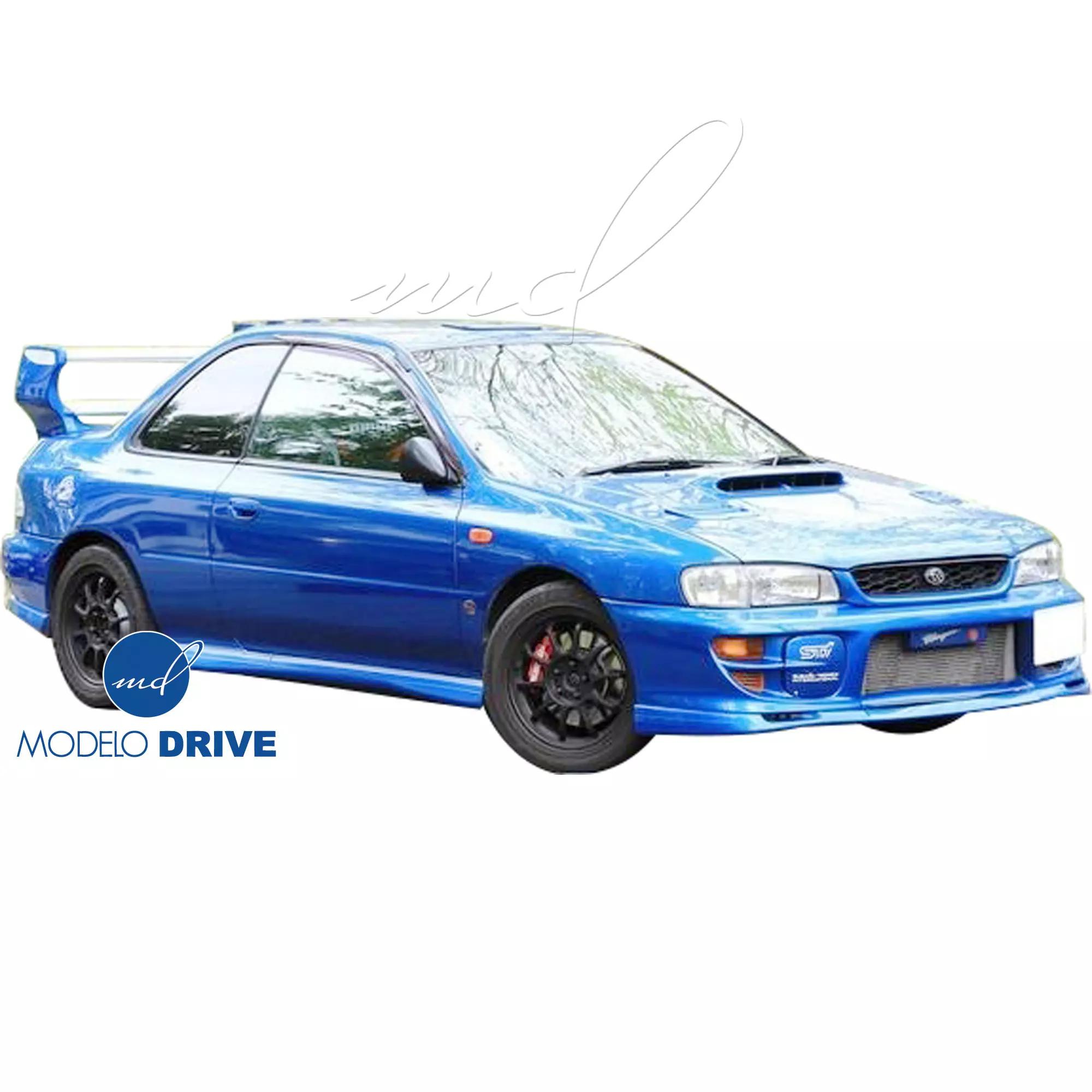 ModeloDrive FRP S201 Look Spoiler Wing > Subaru Impreza (GC8) 1993-2001 > 2/4dr - Image 34