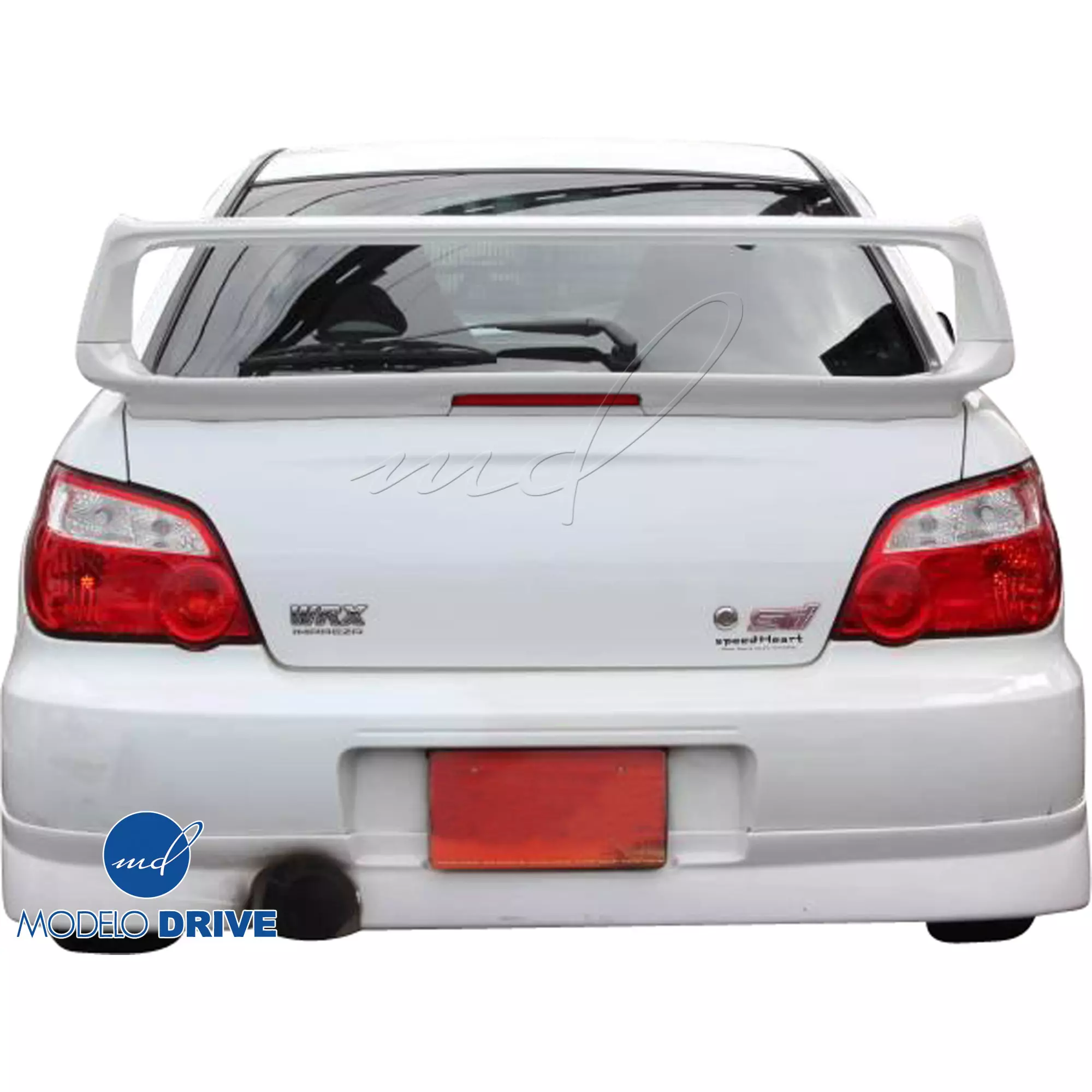 ModeloDrive FRP OER WRX Spoiler Wing w LED > Subaru WRX 2002-2007 > 4dr Sedan - Image 6