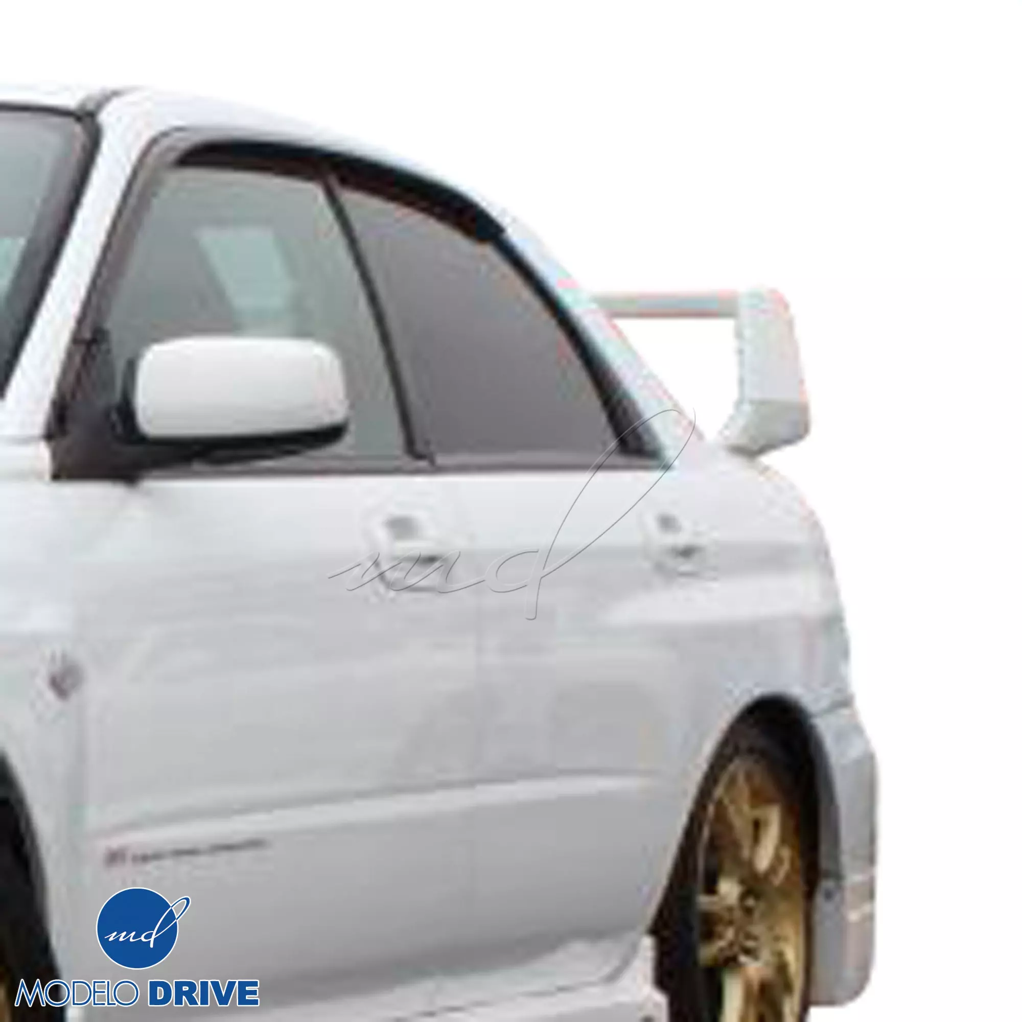 ModeloDrive FRP OER WRX Spoiler Wing w LED > Subaru WRX 2002-2007 > 4dr Sedan - Image 8