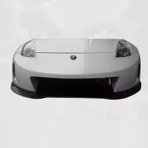 2003-2008 Nissan 350Z Z33 Duraflex AM-S Wide Body Front Under Spoiler Air Dam Lip Splitter - 1 Piece - Image 1