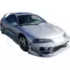 KBD Urethane Bomb Style 2pc Side Skirts > Mitsubishi Eclipse 1995-1999 - Image 3