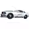 KBD Urethane SLN Style 2pc Side Skirts > Ford Mustang 2005-2009 - Image 6