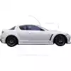 KBD Urethane MS Style 2pc Side Skirts > Mazda RX8 2004-2008 - Image 3