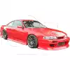 KBD Urethane DM3 Style 1pc Front Bumper > Nissan 240SX S14 1995-1996 - Image 3