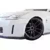 ModeloDrive FRP SDAS Wide Body 45mm Fender Flares (front) 4pc > Nissan 350Z Z33 2003-2005 - Image 2