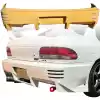 ModeloDrive FRP ZSPO Rear Bumper > Subaru Impreza (GC8) 1993-2001 > 4dr Sedan - Image 1